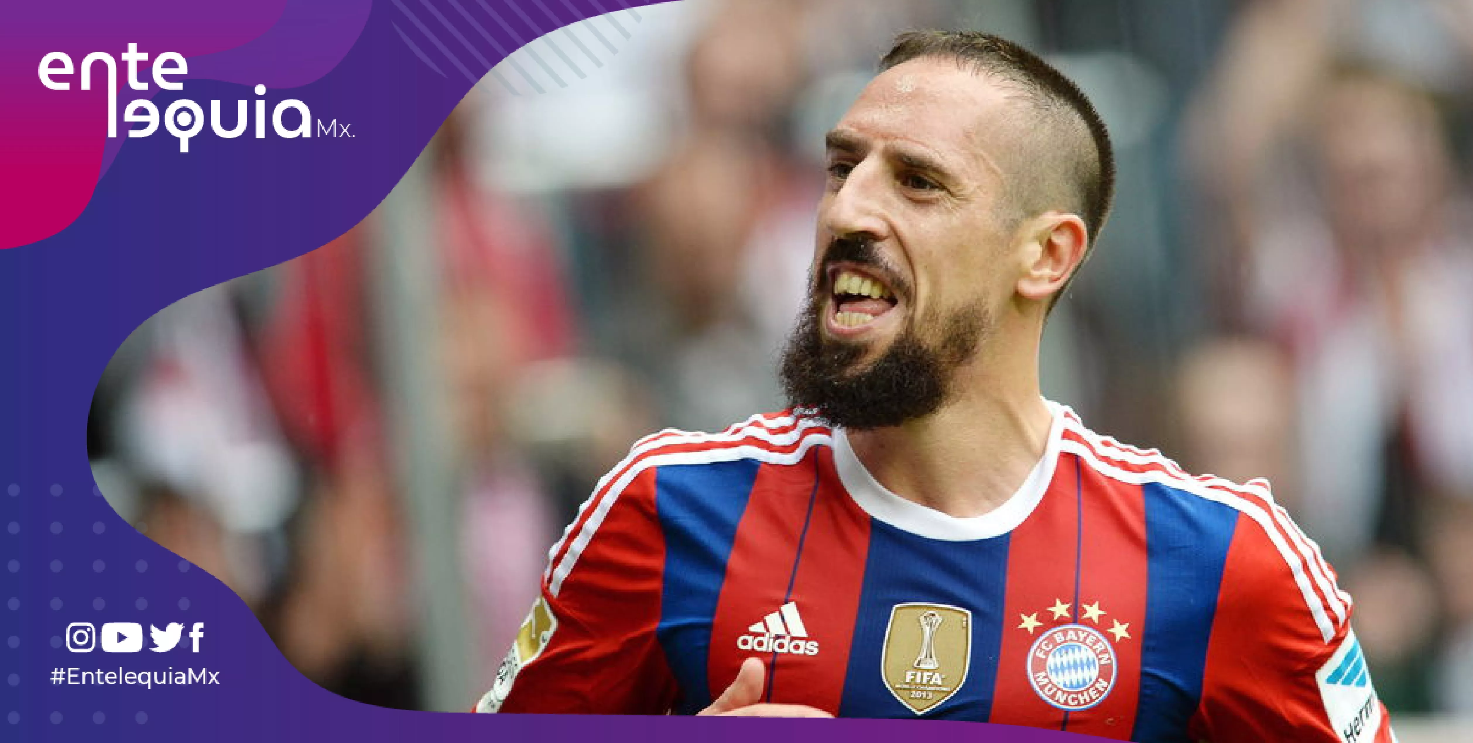 Foot/Bayern Munich : Le Français Franck Ribéry va prolonger jusqu’en 2019