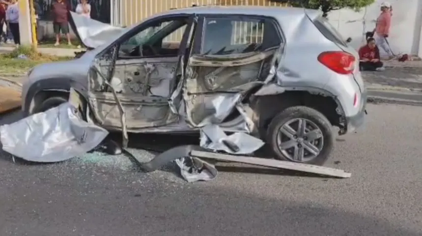 auto chocado