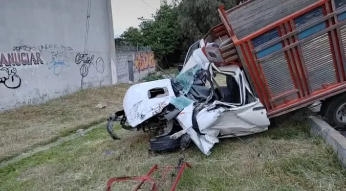 camioneta accidente