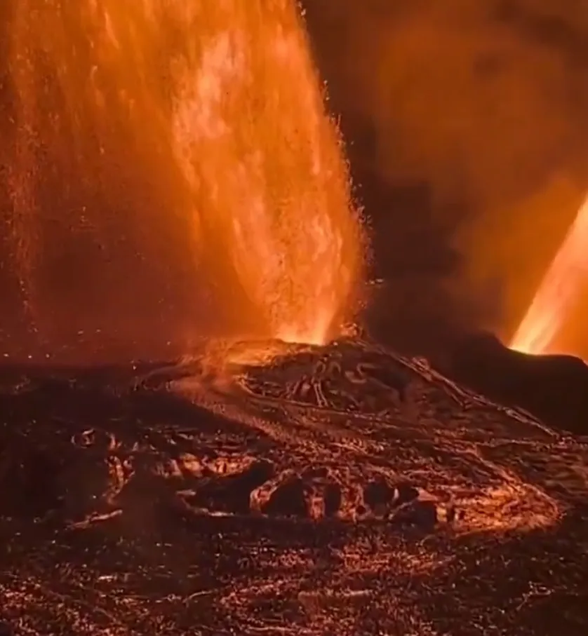 erupción