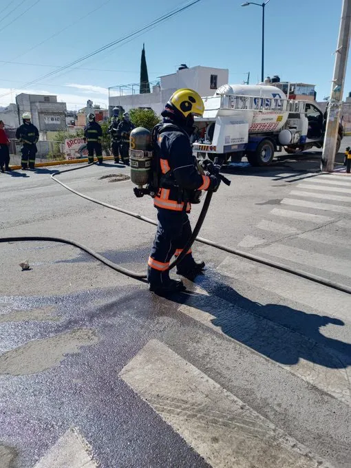 fuga de gas