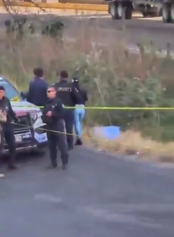 muerto en la pista