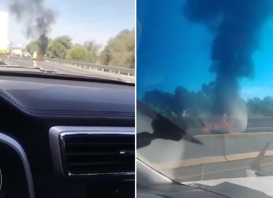 INCENDIO CAMIONETA